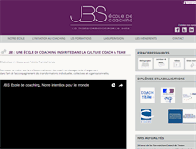 Tablet Screenshot of jbs-coaching.com